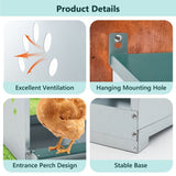 8 Room Metal Chicken Nesting Boxes 8 Compartment Egg Coop 82697755