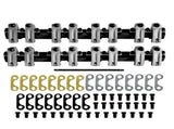 Aluminum 1.5 Ratio Shaft Mount Roller Rocker Arm with Hardware for Chevy SBC 350 54357055