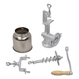 500 Home Use Hand Cranking Operation Grain Grinder Silver 24210021