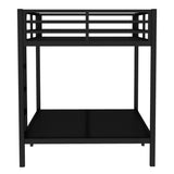 Metal Full over Full Bunk Bed for Teens and Adults,Space-Saving/Noise Reduced/No Box Spring Needed, W1580P309630