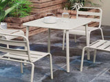 Sera square table outdoor courtyard table villa open air dining table waterproof table retro W3318P306363