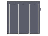 67" Portable Closet Organizer Wardrobe Storage Organizer with 10 Shelves Quick and Easy to Assemble 09015276