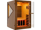 1090w Walnut Chilean Pine Single Mini Far Infrared Sauna Room W6315P540489