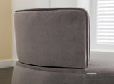 COOLMORE 360 Degree Swivel Cuddle Barrel Accent Sofa Chairs, Round Armchairs with Wide Upholstered, W395102772