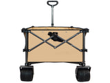 Collapsible Folding Wagon, Push Pull Foldable Beach Wagon Cart W321P189915