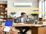 230V WIFI Enabled Inverter Mini Split Air Conditioner, AC Unit Cools up to 1250 Sq.Ft 37056289