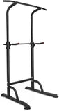 ZNTS Sport Power Tower Workout Dip Station Pull Up Bar, Height Adjustable Multi-Function Dip Stand for 54732473