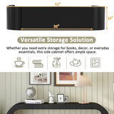 Mirod Modern Minimalist Console Table,Elegant Versatile Design,Perfect for Living Room, Hallway, N760P221056B