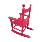 ZNTS Children's rocking rose red chair- Indoor or Outdoor -Suitable for kids-Durable 01417255