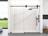 ( Updated to order with the new SKU W2813P389038 ) 56"-60"W x 72"H Frameless Single Sliding Shower W2813P297369