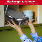Electric Hot Plate for Cooking,Electric Cooktop 2 Burner,1800W Portable Electric Stove,Glass Cooktop 64421151