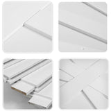 CRAZY ELF 28" x 84" Star Style Real Primed Door Slab, DIY Panel Door, Modern Interior Barn Door, W936131956