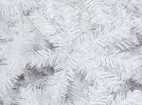 8ft Flocking Tied Light 1349 Branches Christmas Tree 25259965