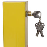 Parking bollard,pole barrier with lock ,car parking protection posts,home garage street decor W46542544