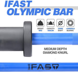 Barbell Bar Plates 4Ft Solid Iron Fitness Weightlifting 07883331