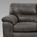 Tirana Contemporary Fabric Pillow-top Arm 4-Piece Sofa Set, Sequoia Ash T2574P195191