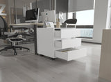 Eagle Creek 3-Drawer Rectangle Filing Cabinet White B06280483