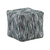 Modern Multi-Color Fabric Upholstered Ottoman, Non-Slip Floor, Bean Bag Chair, 1pc Sitting B011P251660