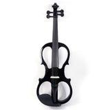 4/4 Electric Silent Violin Case Bow Rosin Headphone Connecting Line V-0 23832049