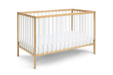 Deux Remi 3-in-1 Convertible Island Crib Natural/White B02263768