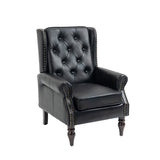 COOLMORE Wood Frame Armchair, Modern Accent Chair Lounge Chair with Sturdy Wood Legs for Living Room W395109979