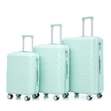 3 in 1 ABS&PC Trolley Box 20in 24in 28in Trolley Box Iron Tie Rod ABSPC Alloy Mint Green 59873095