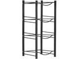 5 Gallon Water Jug Holder Water Bottle Storage Rack, 3 Tiers, Black 34237181