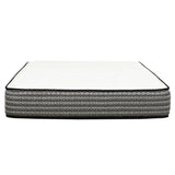 Premium 12 in. King Size Pocket Coil Hybrid Mattress, Plush Gel Memory Foam Mattress, White/Gray B011P216711