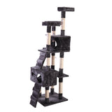 ZNTS 67'' Multi-Level Cat Tree Tower, Kitten Condo House with Scratching Posts, Kitty Play Activity W2181P152200