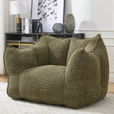 Sofa chairs with highly resilient foam for living rooms and bedrooms, comfortable square lazy, W1996P252266