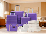 Hardshell Luggage Sets 4 pcs Bag Spinner Suitcase with TSA Lock Lightweight-16"20"24"28" PP310249AAI