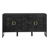 60" Mid Century Modern Sideboard Buffet Cabinet with Storage, TV Media Console, Storage Cabinet with W1801P290306