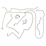 Power Disc Brake Line Kit For Jeep Wrangler YJ 2.5 4.0 4.2 1987-1995 JPB9302 JPB8701 JPB9502 71098567