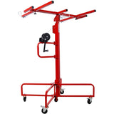 Drywall Lift Panel 16' Lift Panel Hoist Jack Lifter Jack Rolling Caster Wheel Sheetrock W465P189993