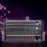 Digital 16-Channel Mixer Sound Board Console Wireless Live Studio Audio Mixer Power Mixing USB 04273385