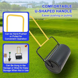 40 litre high capacity lawn roller, can fill sand/water, U-shaped ergonomic handle, easy to push and W227P218508
