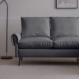 81"Modern Sectional Technical leather L-Shaped Sofa Couch with Reversible Chaise Lounge 94475879