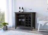 Bar Cabinet, One Open Drawer, One Open Shelf, Carbon Espresso B097133097