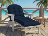 Outdoor Adirondack Chair Cushions 44x19x4 inch Waterproof Rocking Chair Cushion with 17x19 Ottoman 32090153