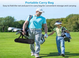 Golf Net, 78.7x39.4x55.1in for Backyard Driving Chipping Training Swing with Target Mat Balls for 15141261