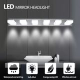 (Same as W1340110610/L2016) Modern 6-Light Chrome LED Vanity Mirror Light Fixture For Bathrooms And W1340P206831