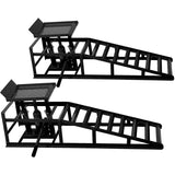 ZNTS Auto Car Truck Service Rampss, Garage Car Hydraulic Ramps Black 5 Ton,Automotive Hydraulic W46563680