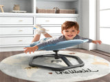 Kids Sensory Swivel Chair 360&deg Spin, 220lbs Capacity, Elephant Design, PP/Metal, Anti-Slip Pads 58299811
