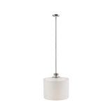 Metal Pendant with Drum Shade B03596560