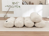 Adjustable Floor Sofa, Corduroy Lazy Sofa with Adjustable Straps for Versatile Configurations, W1170P365603