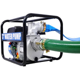 ZNTS Semi Trash Pump 3 inch, 209cc 7HP 4 stroke OHV ENGINE, Gas Powered Semi Trash Water Pump 50 ft W465134908