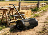 24" Wide Compost & Peat Moss Spreader, Height Adjustable 24.4"-26.4", Durable Lightweight Lawn & 09660392
