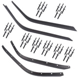 Front & Rear Fender Flares Extension Set for 2018-2024 Jeep Wrangler High Fender 81334193