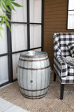 22.5x22.5x26" Drum Side Table W2078P324201