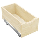 Hard Close Pull Out Cabinet Organizer 8" High Drawer 10" W x 21" D Wood Slide Out Shelves Cabinet T3210P277235